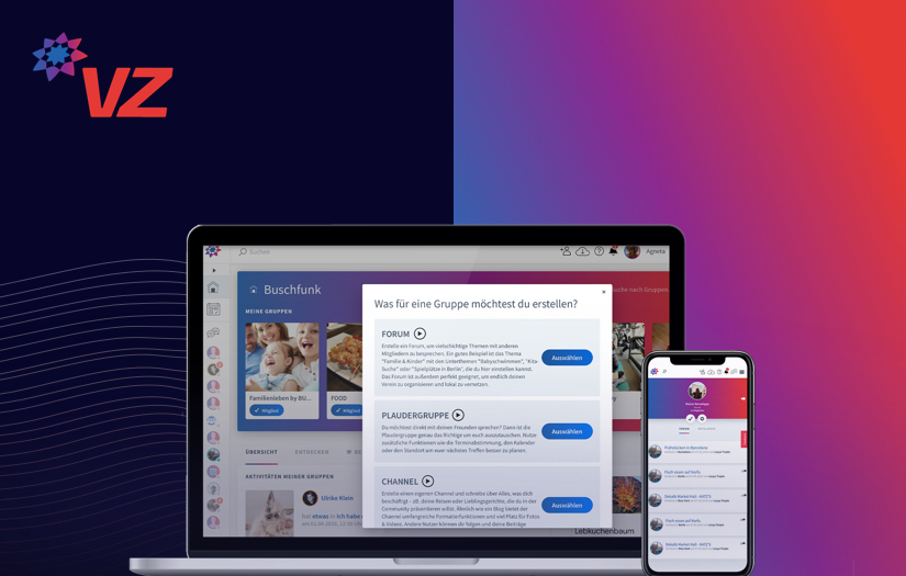 Preparing largest german social network Studi.vz for the relaunch as VZ.net screenshot 1